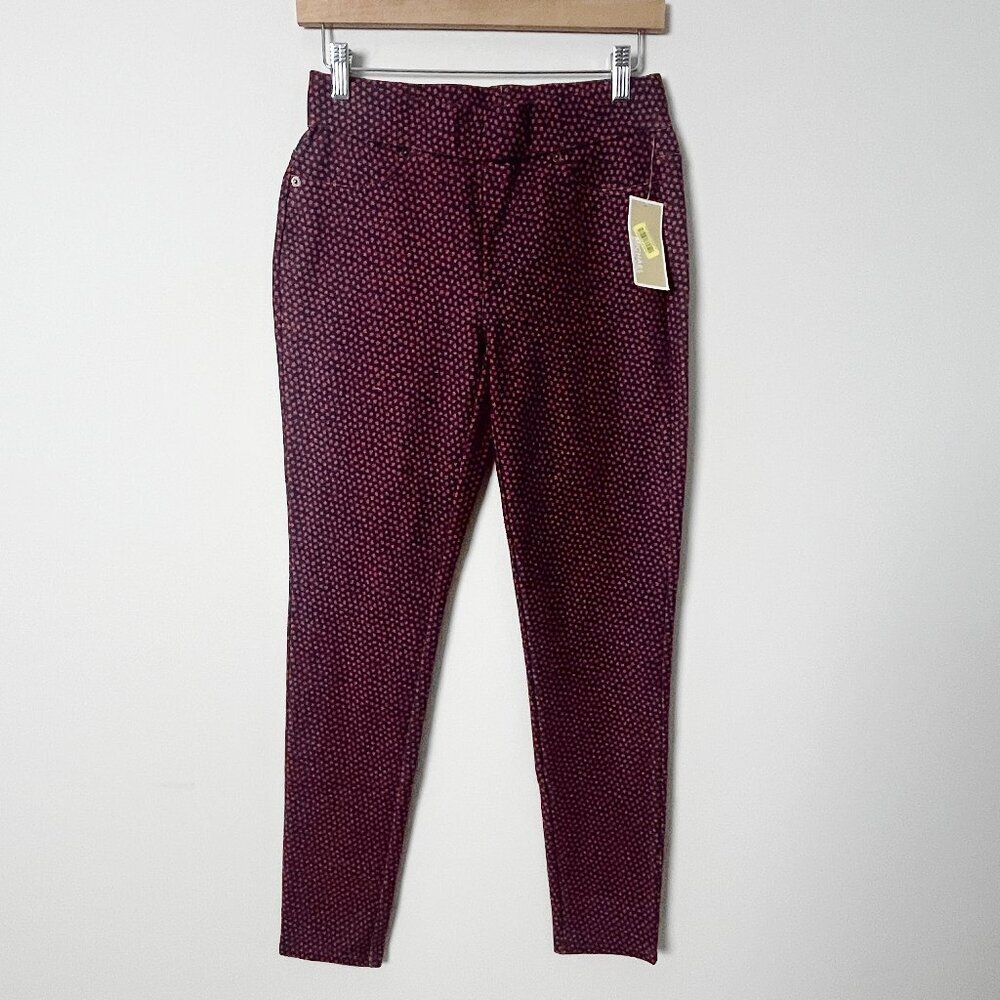 2/$30 NWT Michael Kors Navy Red Dot Leggings Small